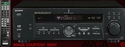 sony str-de445 5.1ch surround sound a/v receiver w/ dolby dts sound manual