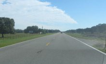 State Road 80, driving through the FL heartland