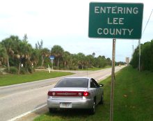 The Boca Grande Causeway is the only road in or out. Driving to other parts of Lee County takes a 30 mile detour.