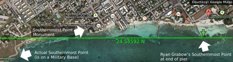 The farthest south I've ever been The farthest south I've ever been